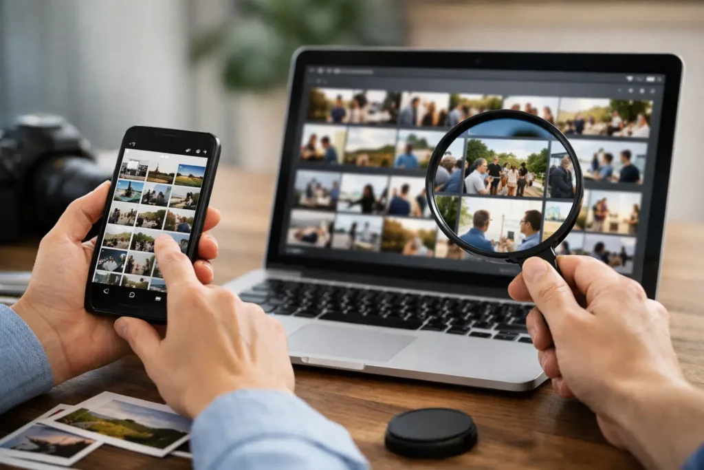 How to Search Photo Records Fast