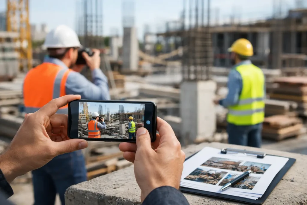 How to Document Work Progress Photos
