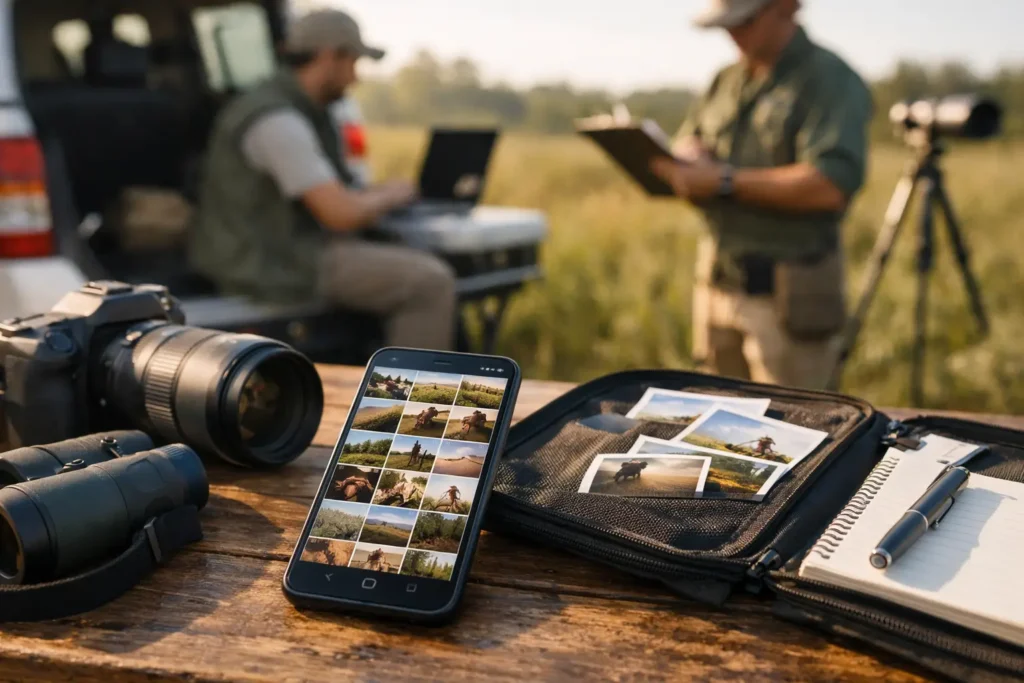 Session Key Photo Organizer for Field Records